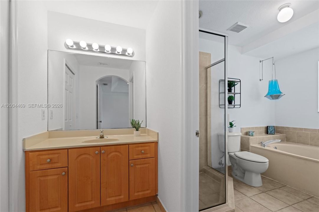 Master bathroom