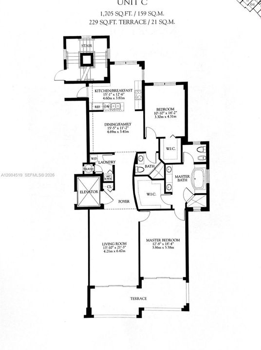 For Sale: $1,950,000 (2 beds, 2 baths, 1700 Square Feet)