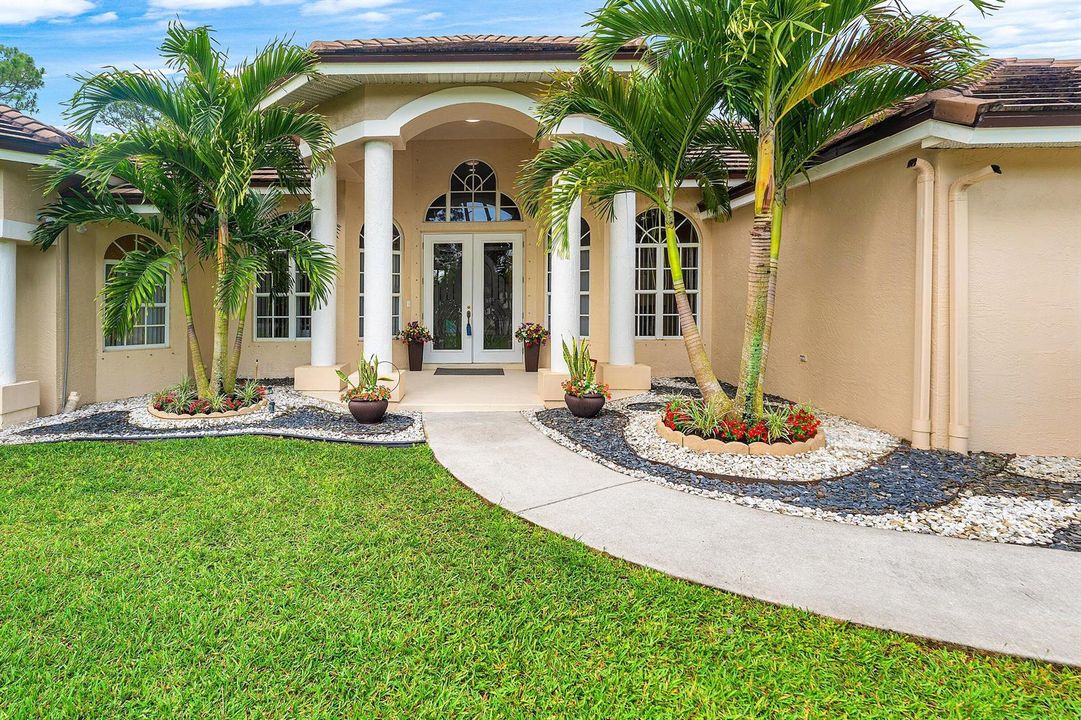 Front of the home