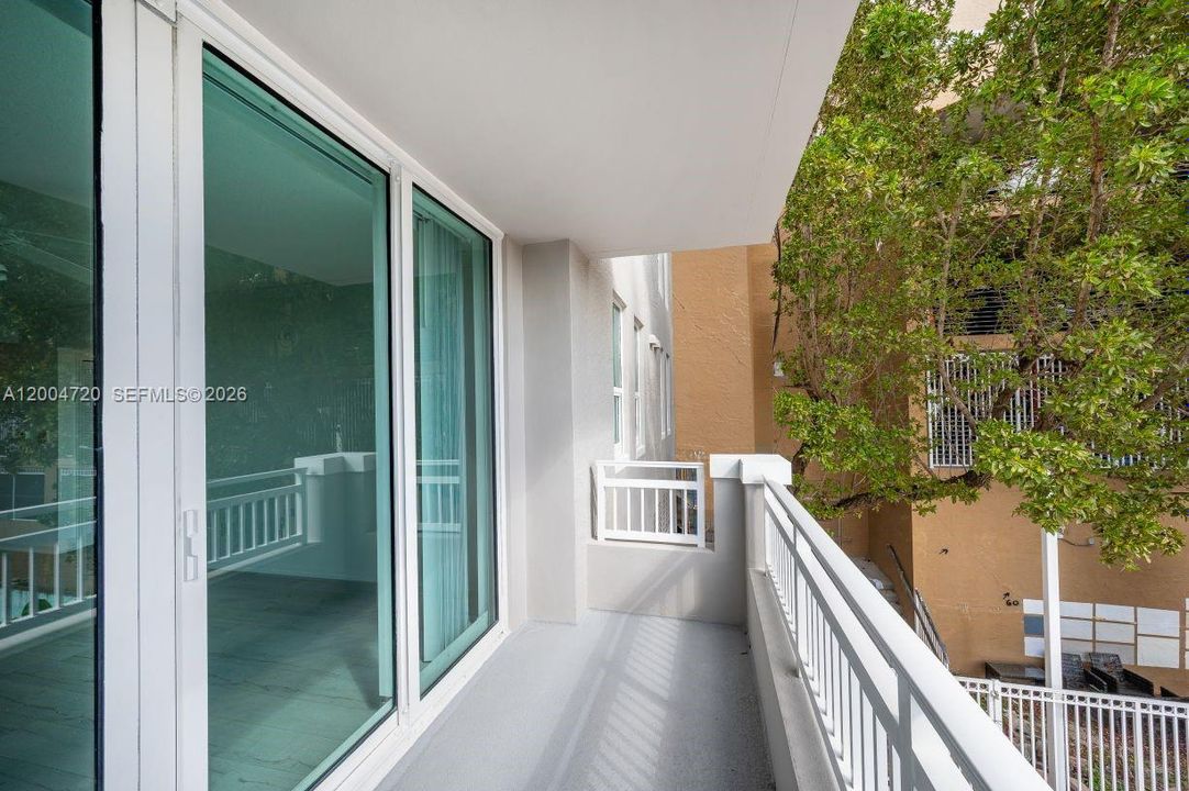 Unit balcony