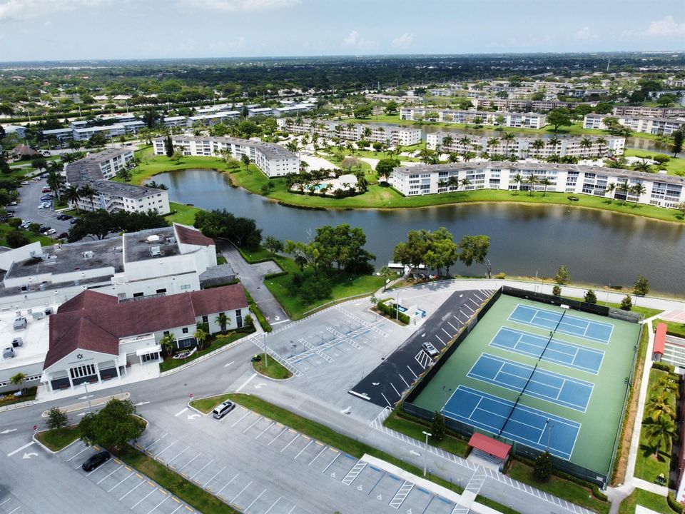 Tennis courts at the Clubhouse