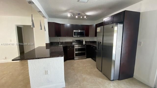 Granite kitchen counter