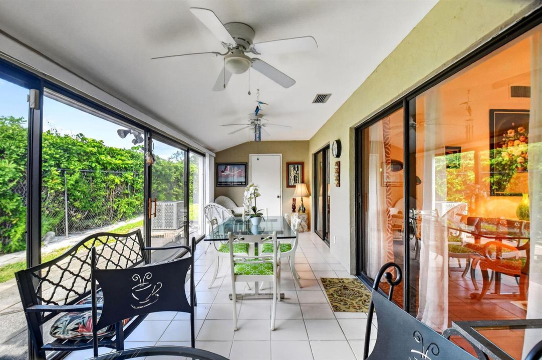 Enclosed Patio