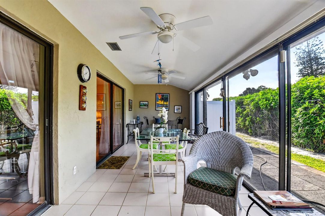 Enclosed Patio