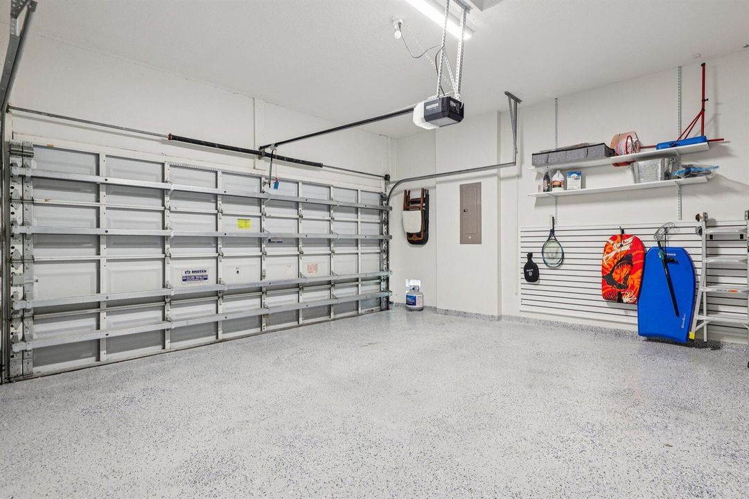 Epoxy garage flooring