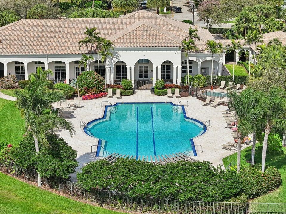 Heated community pool
