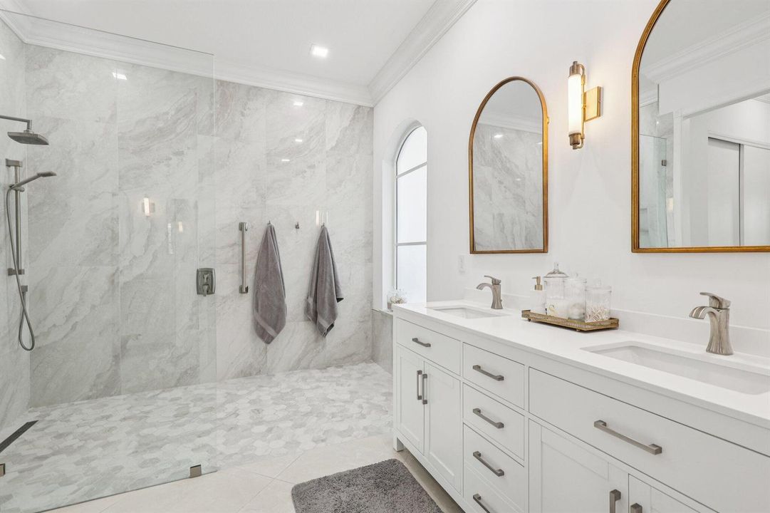 Renovated bathrooms throughout