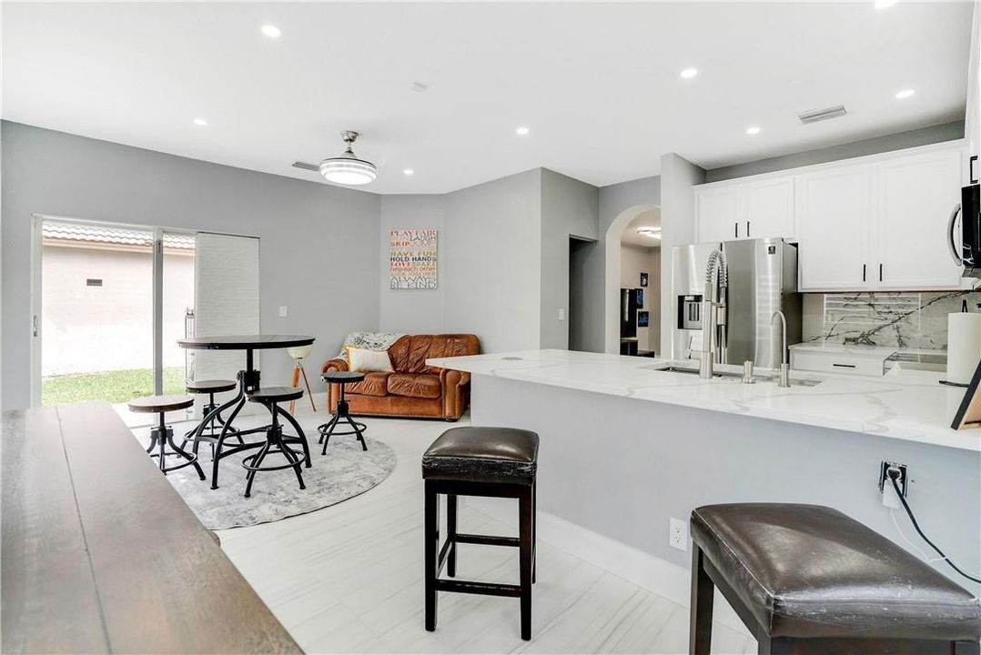 Open Kitchen/Den/Eat in Kitchen
