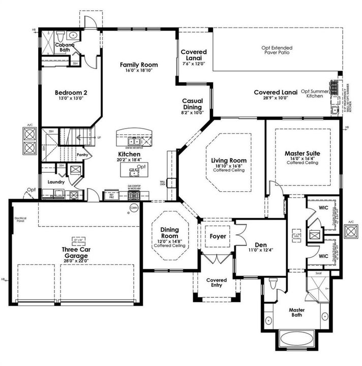 Floor Plan Down