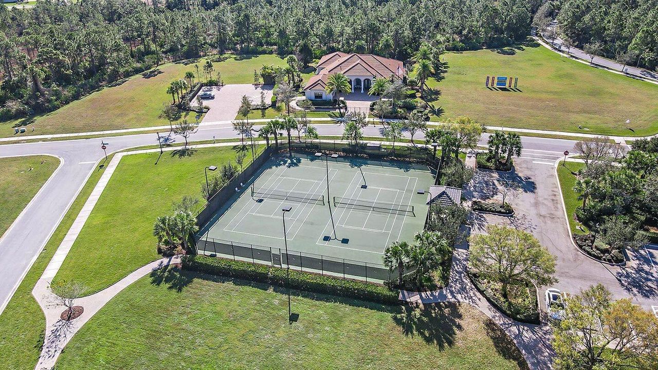 Canopy Creek Tennis Arial