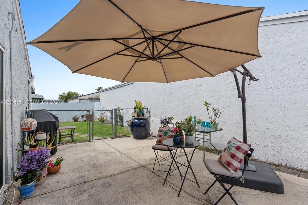 Side Patio