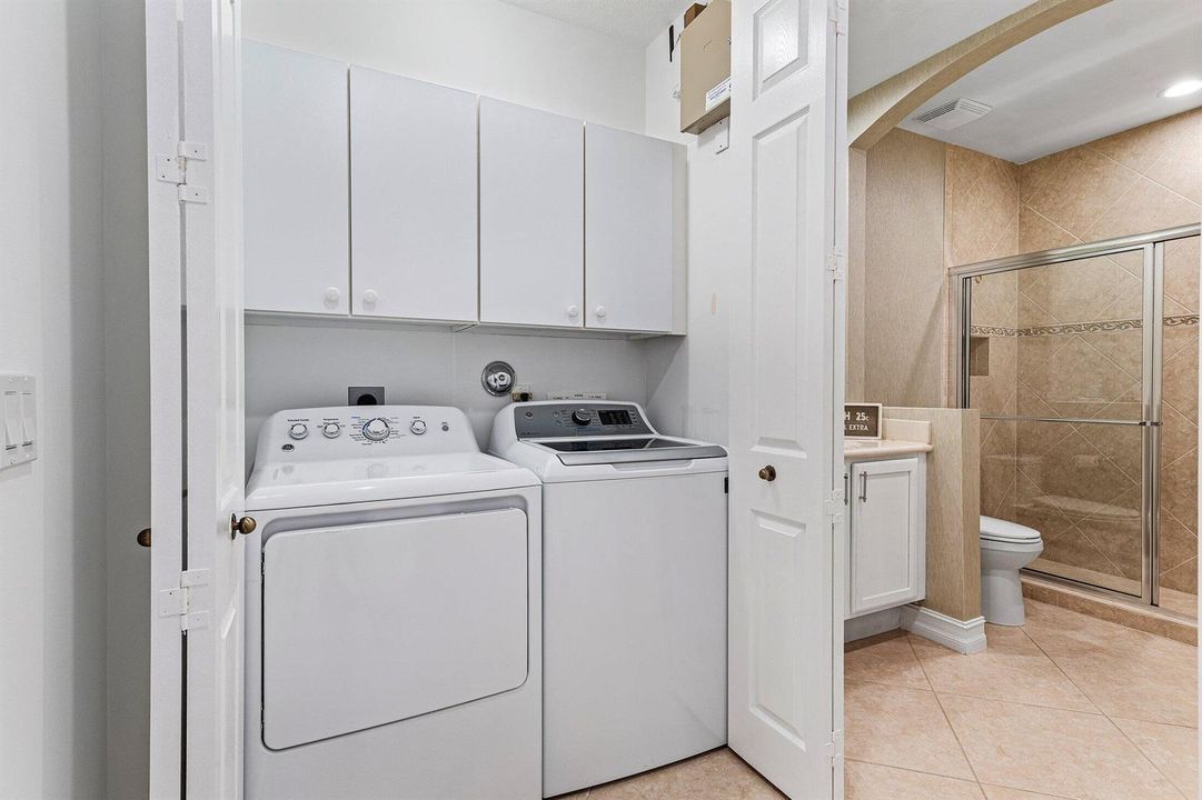 Laundry area