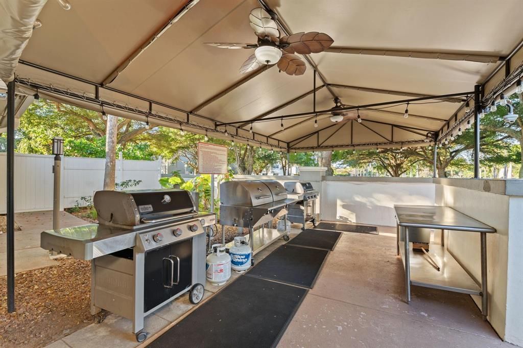 Patio with Grill