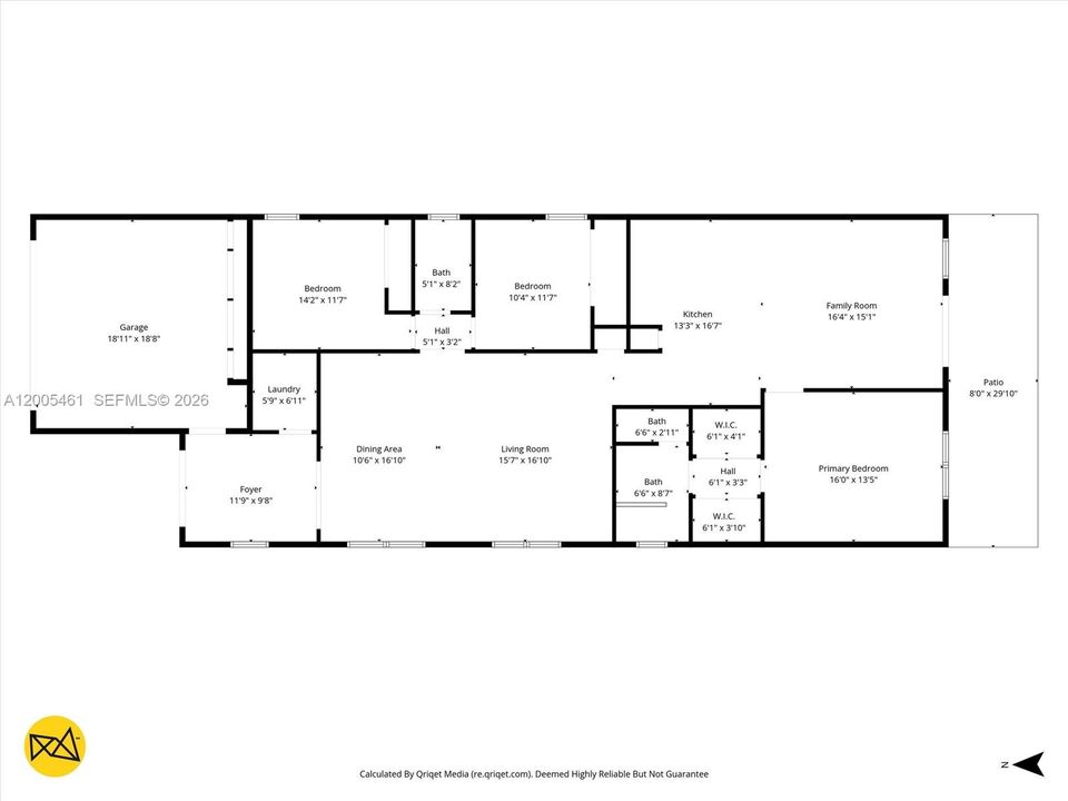 Activo con contrato: $650,000 (3 camas, 2 baños, 1920 Pies cuadrados)