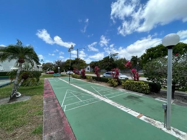 shuffle board