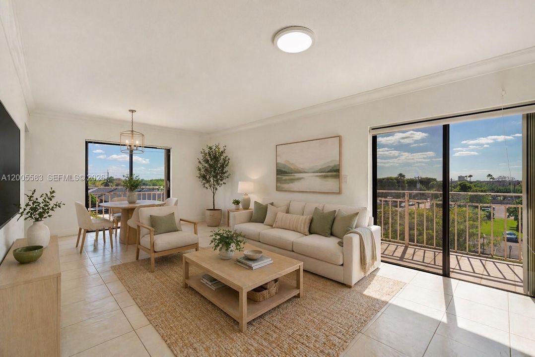 Virtual staging