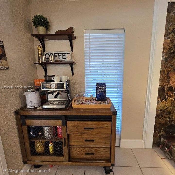 Coffee area