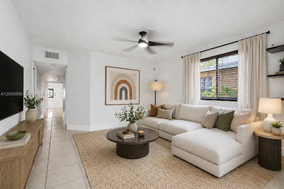 Living Room - (Digitally enhanced)