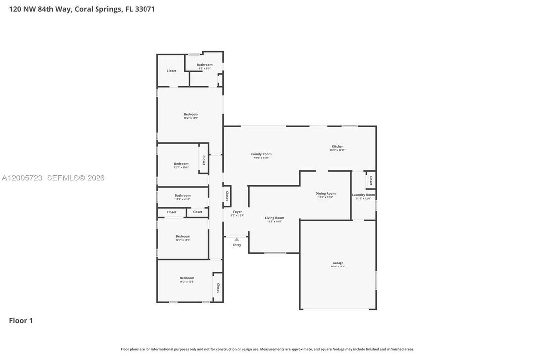 Activo con contrato: $689,000 (4 camas, 2 baños, 2192 Pies cuadrados)