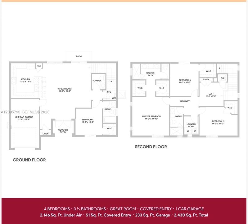 For Sale: $699,990 (4 beds, 3 baths, 0 Square Feet)