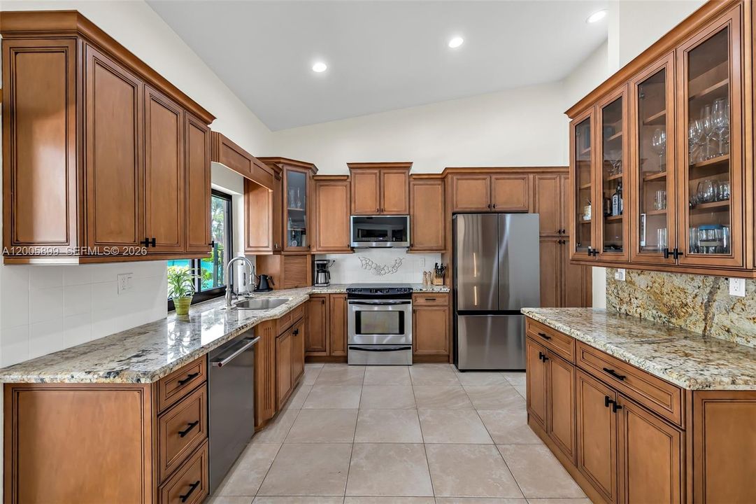Gourmet kitchen