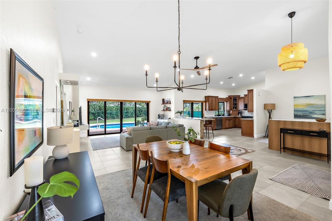 Open floor plan
