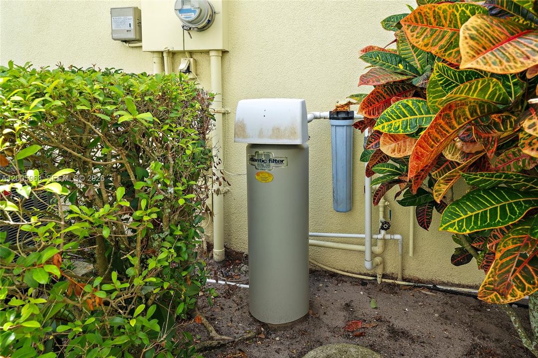 Whole-house water filter