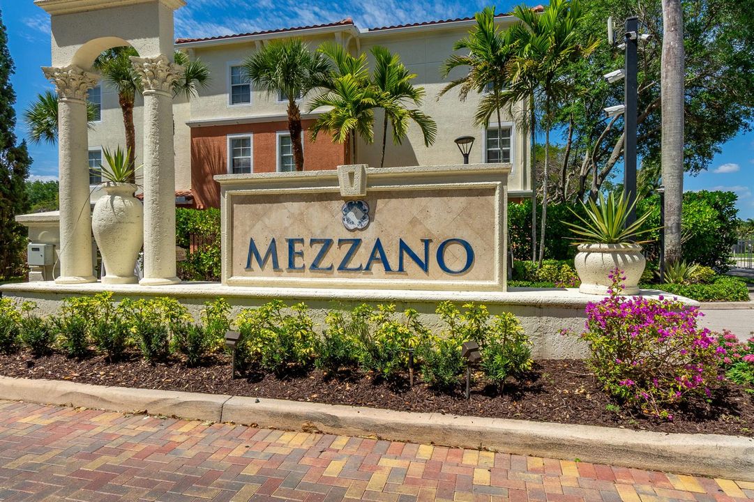 Mezzano Community Entrance