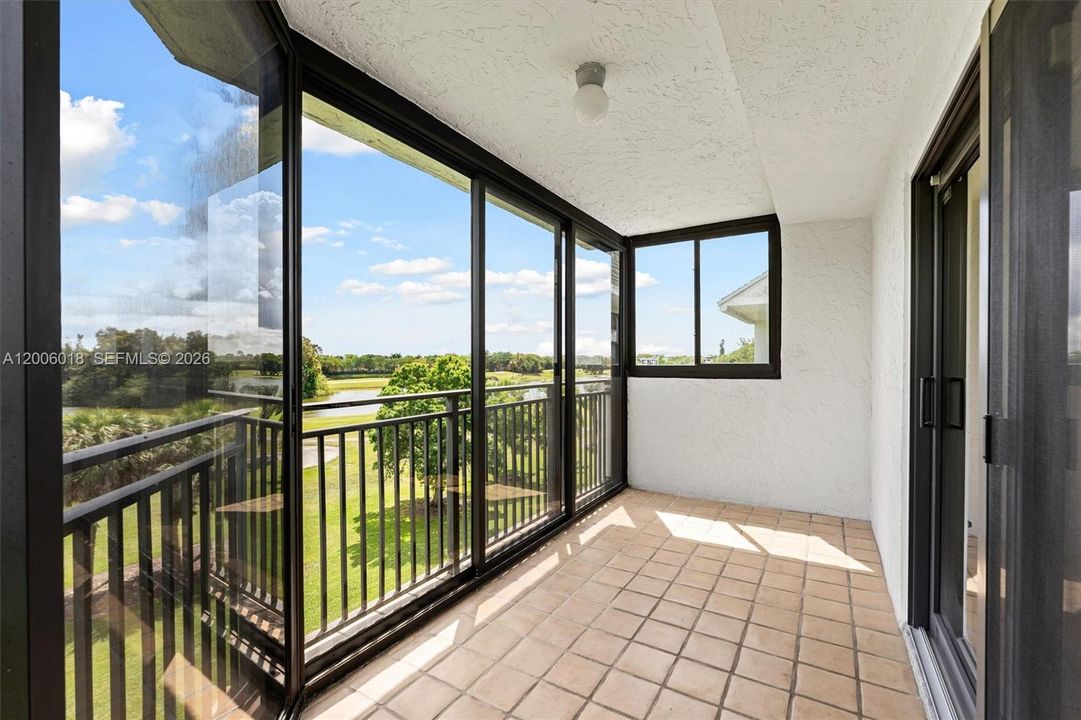 Balcony from Living
