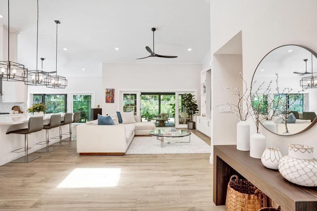 Porcelain floors