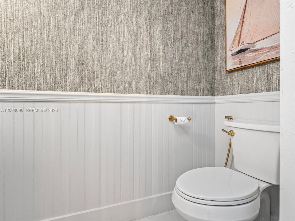 3rd bathroom downstairs