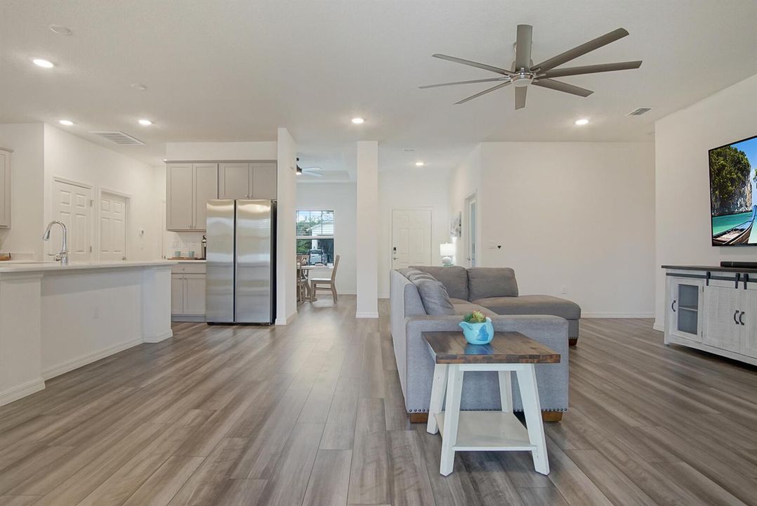 Great Room & Kitchen areas
