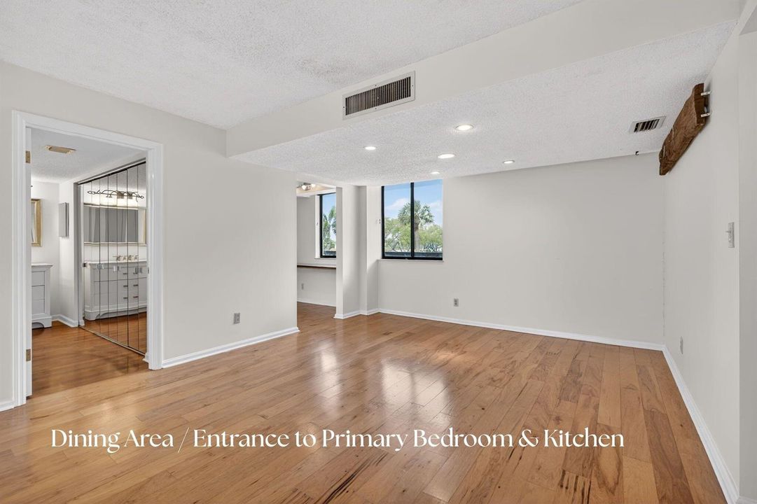 Dining-Entrance to Primary Bedroom