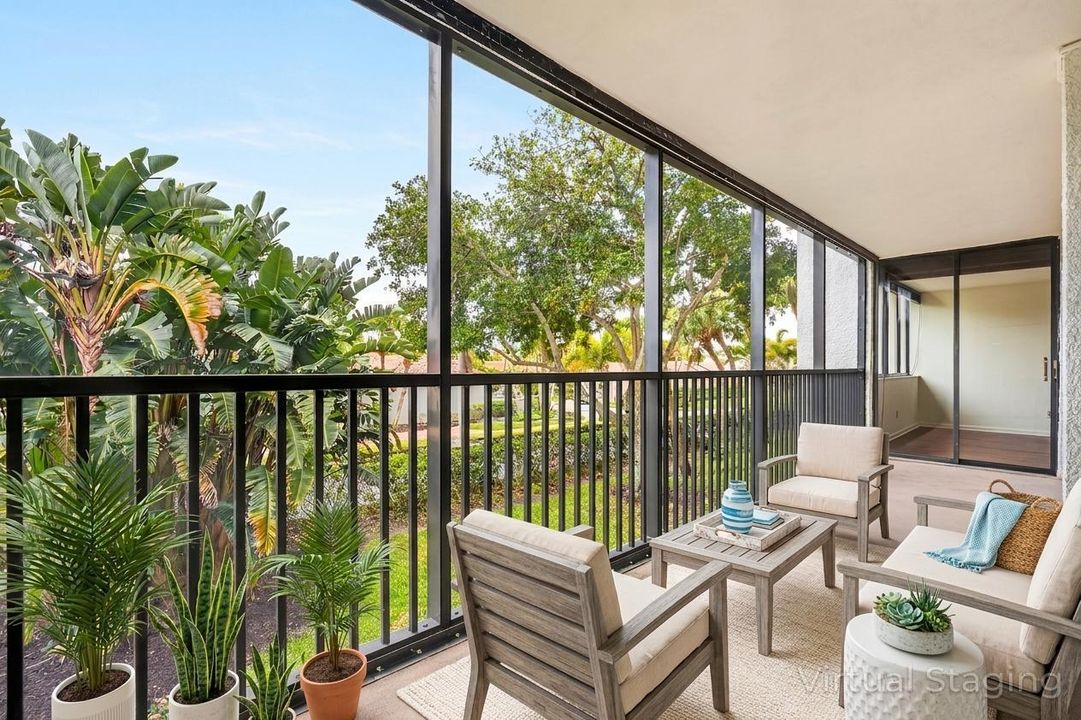 Balcony - Virtually Staged