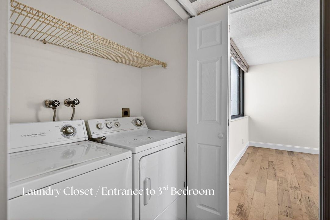 Laundry Closet