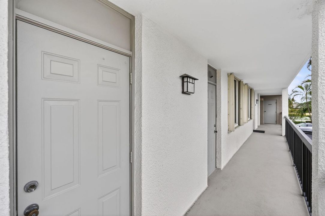 Main Entrance to Unit