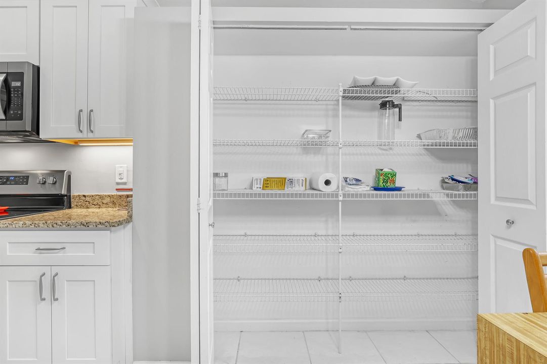 Full pantry closet