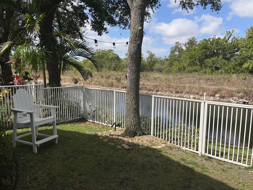 FENCED YARD