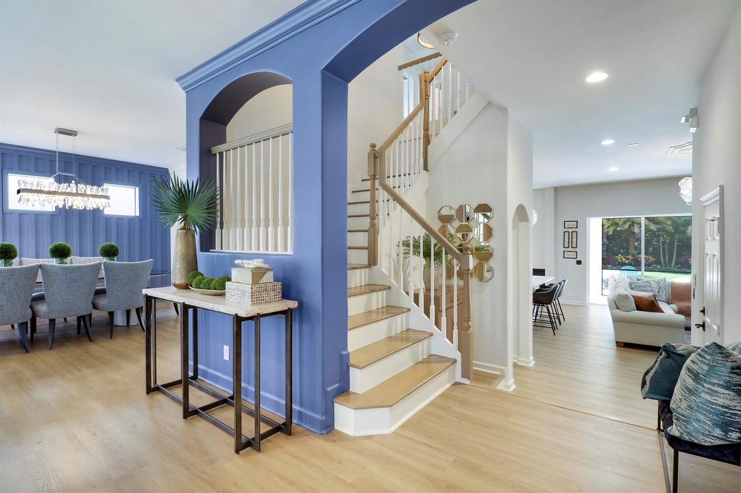 Refinished Staircase