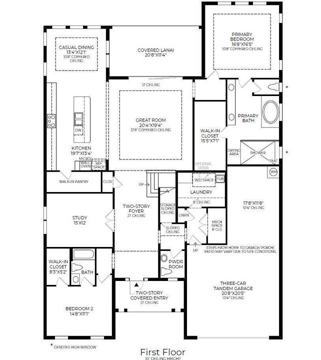 1st floor floor plan