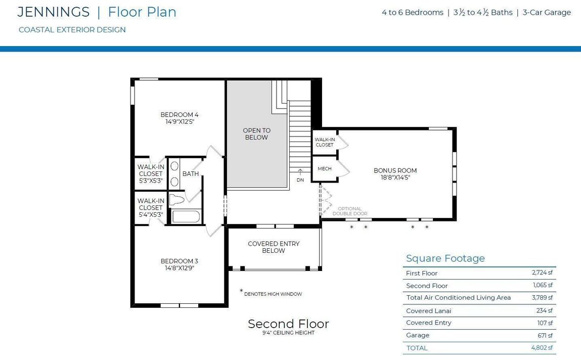 2nd floor floor plan