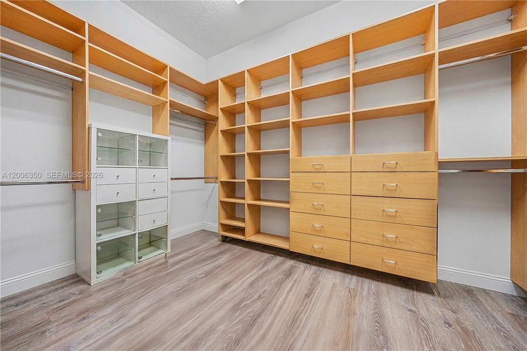 Primary Bedroom Walk-in Closet