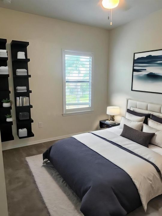 2nd Bedroom Staged