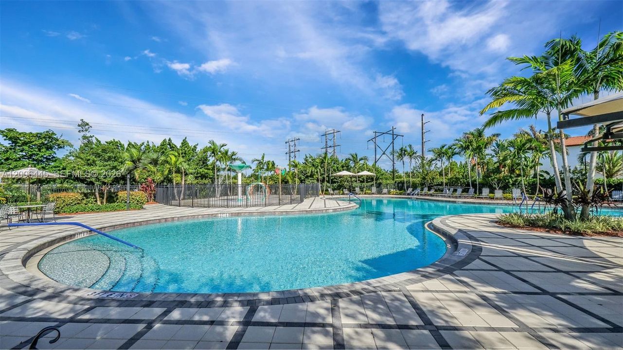 Clubhouse pool