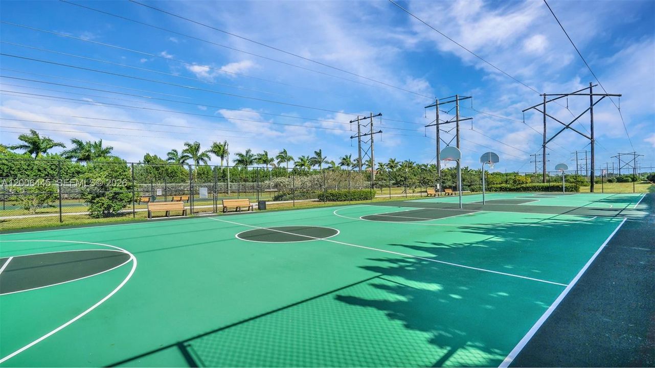 Tennis courts