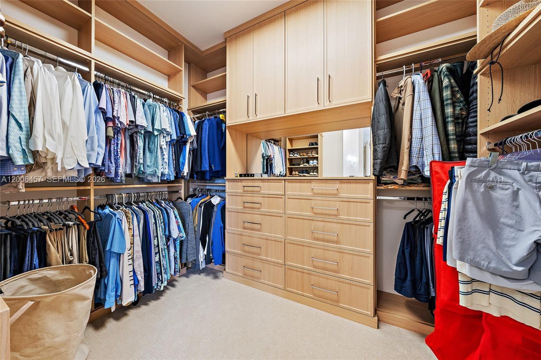 His Closet