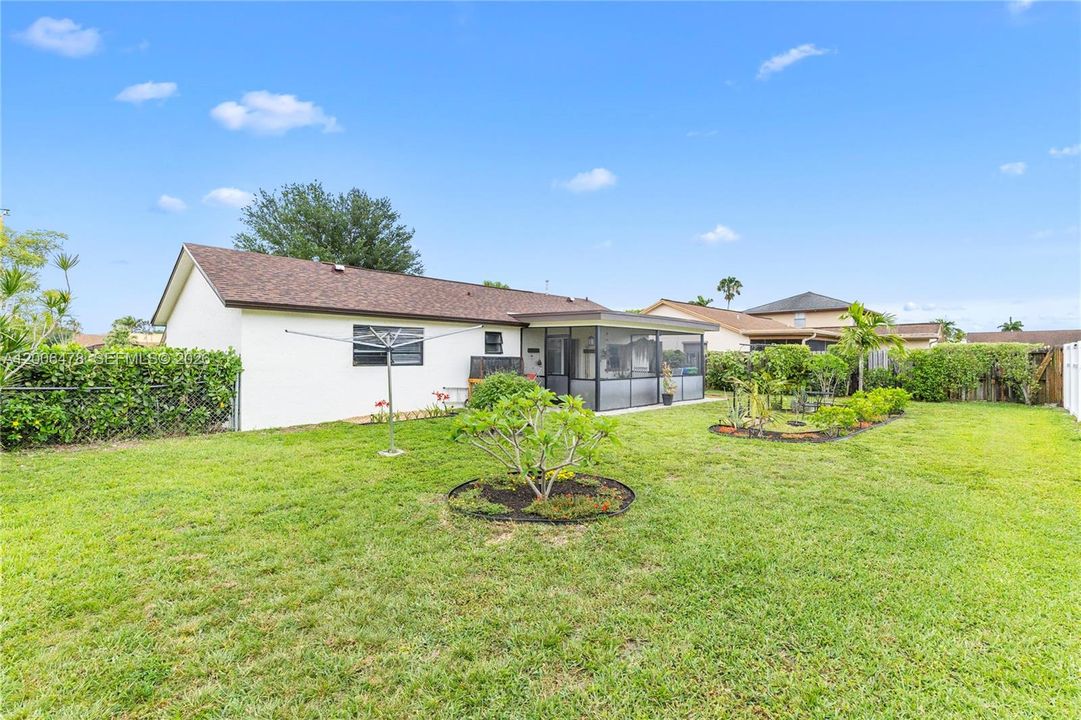 Large Back Yard