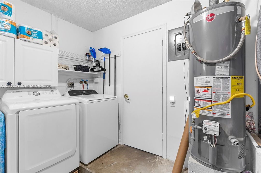 Washer and Gas Dryer