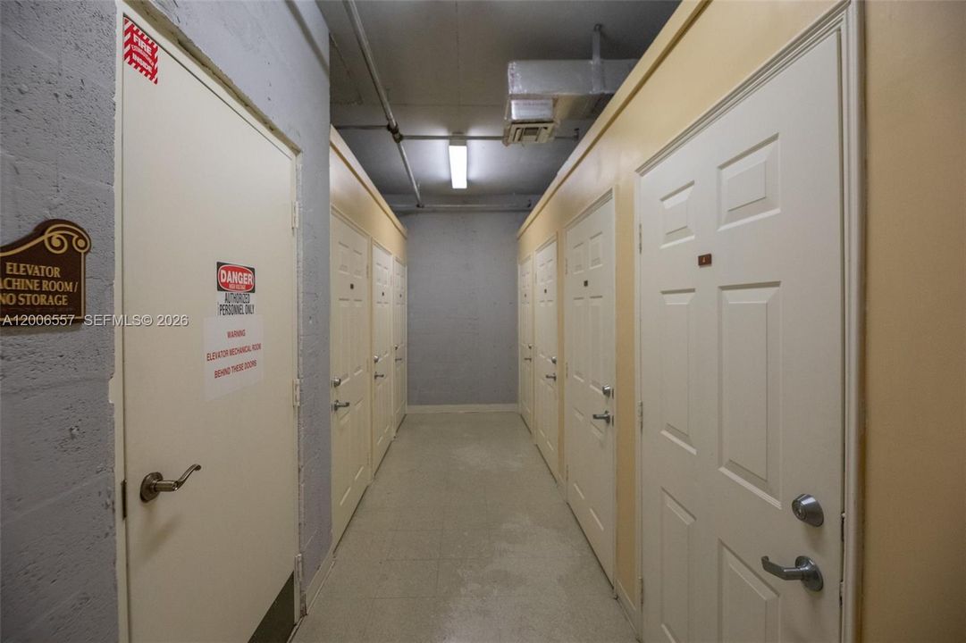 Storage Room on first floor