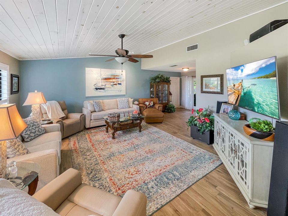 Living room from foyer